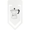 141mm 'Coffee Machine' Giant Plastic Paper Clip (CC00091531)