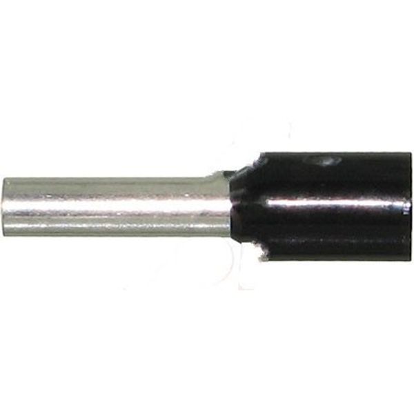 CONN FERRULE DIN 16AWG BLACK (1 piece)