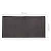 kwmobile Dust Cover Compatible with Universal Keyboard (L) - Computer Keyboard Protector Fabric Case - Dark Grey