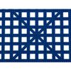 48 Pack 12"x12" Non Slip Interlocking Self Drainage Tiles - 1/2" Thick, Blue