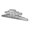 1/2 oz .999 Fine Silver - Monarch Building Block Bar - Half 2x4