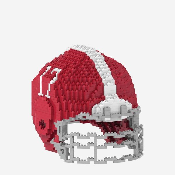 FOCO BRXLZ NCAA Alabama Crimson Tide Football Helmet 3-D Construction Toy