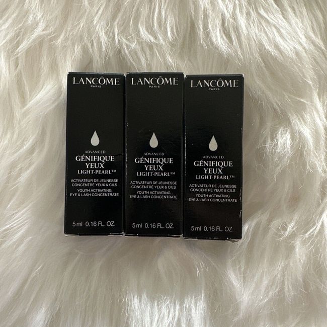 Lancome - 3x Genifique Yeux Light Pearl Eye / Lash Concentrate 0.16 oz