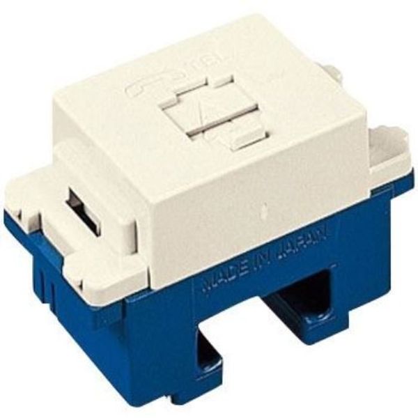 Panasonic WNT15629 Embedded Telephone Modular Jack, 6 Poles, 2 Cores, Pack of 10