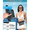 xunbida waterproof pouch, black + clear black, Casual