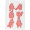 Ranger "Scribbly Small Birdies" Cling Rubber Stamp Set, 6" by 9"