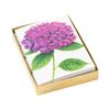 Caspari Boxed Note Cards, Hydrangeas, Box of 8