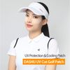 DASHU Daily UV Cut Golf Patch 5 pairs - Sun protection for outdoor activities, Reduce freckles, Skin care with Collagen & Green tea, Moisturizing
