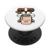 Instant Ramen Noodles Saint Bernard Dog PopSockets Swappable PopGrip