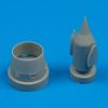 Quick Boost 72012 1/72 MiG-21F13 FISHBED Air Inlet (Level)