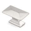 P2151-PN Pearl Nickel 1 3/4" Rectangular Cabinet Knobs Pulls Hickory Bungalow