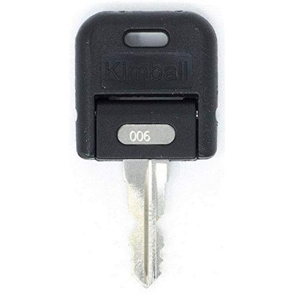Kimball Office 006 [DOUBLE SIDED] Replacement Keys: 2 Keys