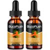 (2 Pack) Glucoflush Liquid Drops - Healthy Blood Sugar Support Advanced Formula