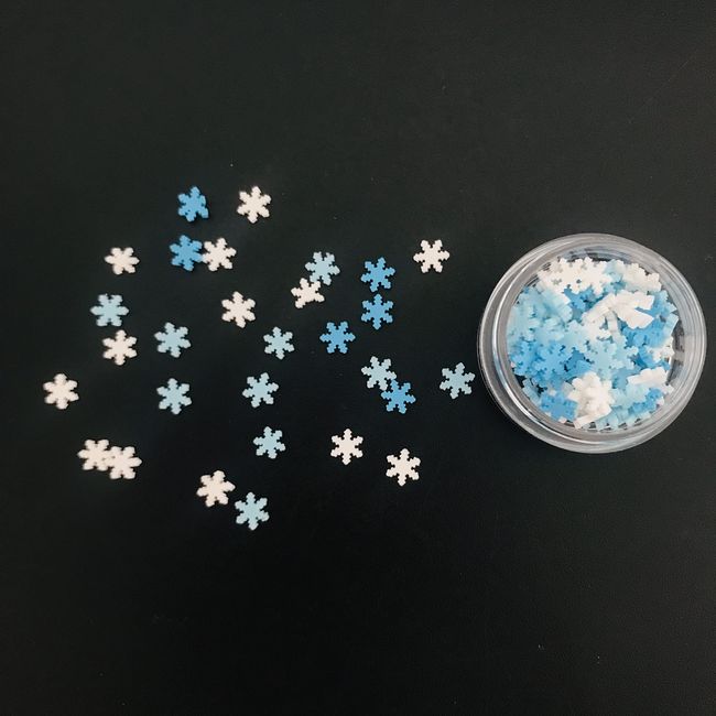 10 Grams/Pack - Snowflake Glitter - Festival Rave Beauty Makeup Face Body  Nail Art Decoration