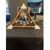 Pyramid Water. Nubian 24k Gold leaf Structure. Imploded. Time. Theraphi. PRMagic
