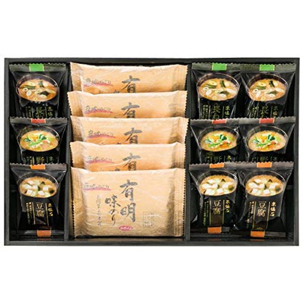 NF-BE Freeze Dried Miso Soup & Ariake Seaweed Set