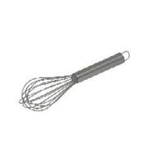 Faringdon 20cm Stainless Steel Whisk, White