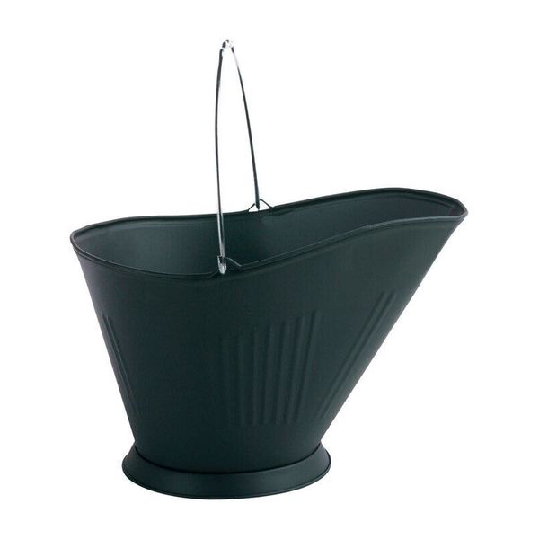 Panacea 15341 Steel Matte Black Fireplace Ash Bucket 16.75 L x 13.75 W in.