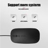 Slim USB Wired Optical Mouse – 1600 DPI Silent Click, 3-Button High-Precision Ergonomic Design – Compatible with Windows PC, Laptop, Desktop, Notebook (Black)