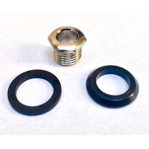Input Output Jack Replacement Nut & Collar for IK Multimedia Guitar Amps & Pedal