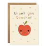 James Ellis Thank You Teacher Card (Apple)