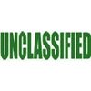 UNCLASSIFIED Self-Inking Stamp -Green