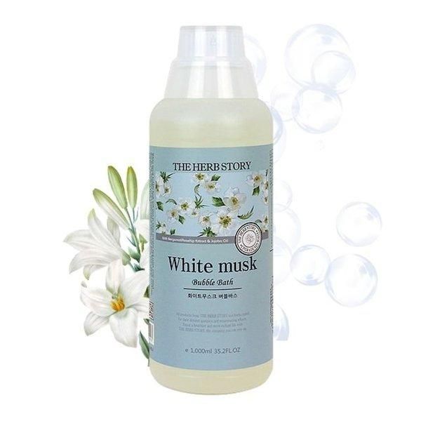 [Shinsegae Mall] White Musk Bubble Bath Bubble Bath 1000ml (W90E3E6)