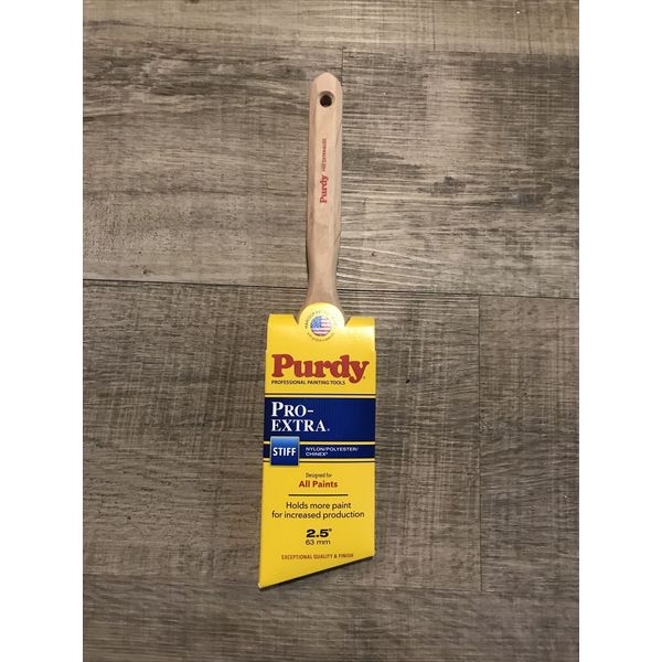 Purdy Pro-Extra Glide Nylon/Polyester Chinex Stiff Paint Brush 2.5”