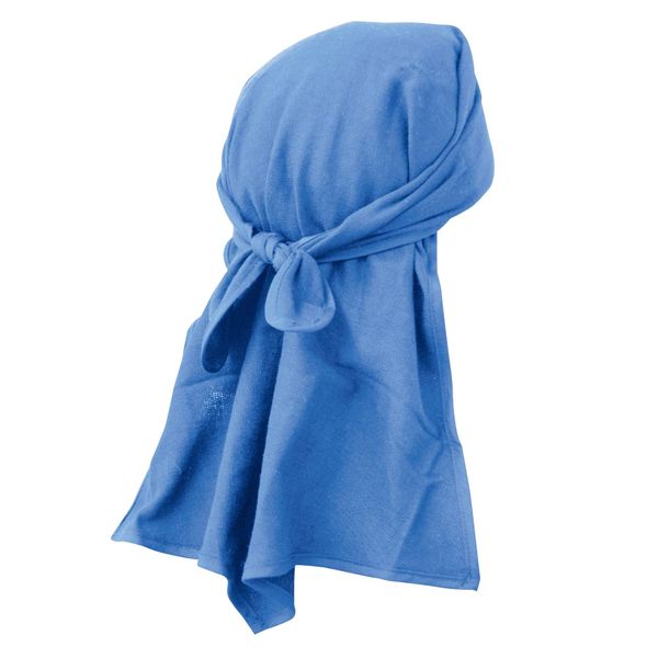 Fuse Shoten Cover WORK Cotton Gauze Towel Head Cover F Blue FT-264