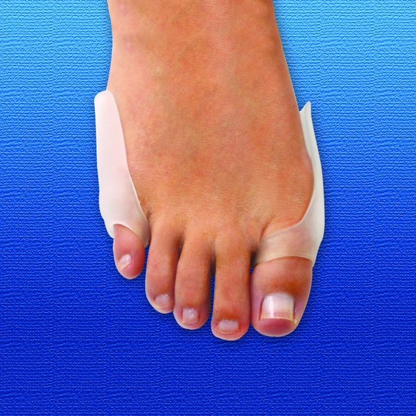 Silipos All Gel Hallux & Tailor's Toe Bunion Protection Shield | Soft Thin Gel