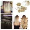 Kullke Micro Rings Micro Beads Nano Hair Rings Nano Beads Without Silicone Lined for Extensions Nano Extensions Beads Rings (200PCS, 8 Dark Blond)