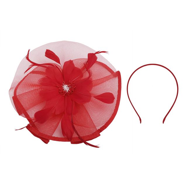 Elegant Fascinators Headband Tea Party Hats for Women Royal