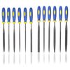 KALIM 2 Needle File Sets 12Pcs 3mm and 4mm File