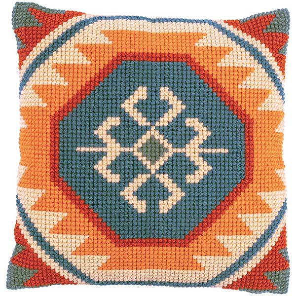 Vervaco Kelim Cross Stitch Cushion Kit