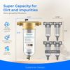 Waterdrop Mega Spin Down Sediment Filter,100 Micron+5 Micron PP Filter