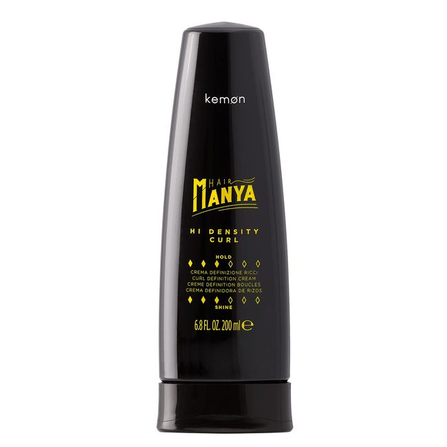 Kemon Hair Manya Hi Density Curl Curl Defining Hair Cream for More Volume AntiFrizz Paste in Salon Quality Fruity 200 ml
