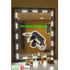 Mirror LED Light for Makeup mirror with dimmer & Europe plug power supply 10ft