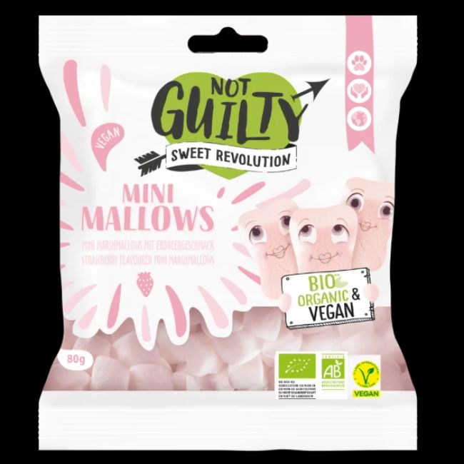 Bio MINI MALLOWS Erdbeere