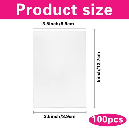 100 Sheets Photo Paper, 3.5" x 5" Premium Glossy Photo Paper Picture Paper 180 gsm Printer Brochure Paper Glossy, Office Supplies
