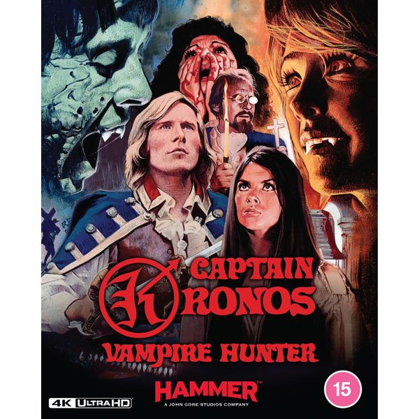 Captain Kronos Vampire Hunter Blu-Ray [Region A & B & C]