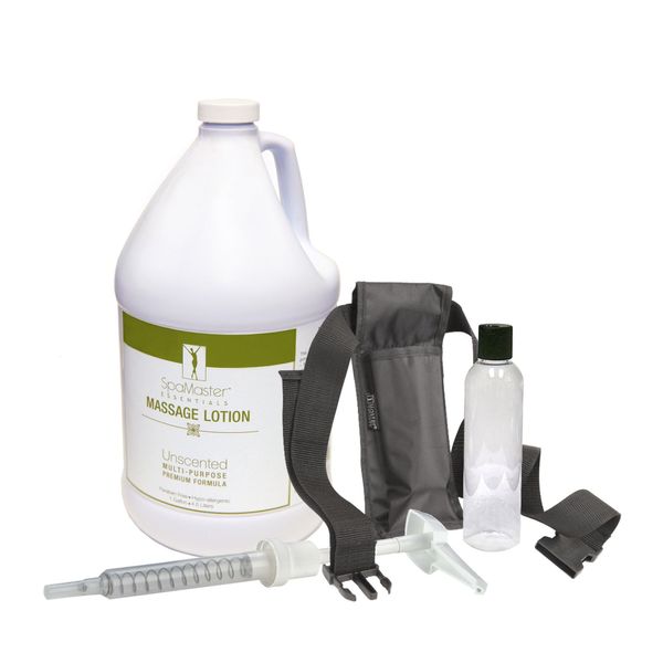 Master Massage Unscented Massage Lotion 1 Gallon Kit