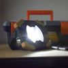 Vellcom Two Pack - Car & Home LED Torch Work Light Pack, Led Rubber Torch Plus Dual Mini Work Light