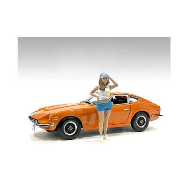 1/24 Scale Car Meet 2 Figurine III by American Diorama Model Accessory