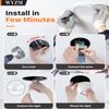 6PC 6in Ultra-Thin LED Recessed Ceiling Light with Junction Box,3CCT Adjustable