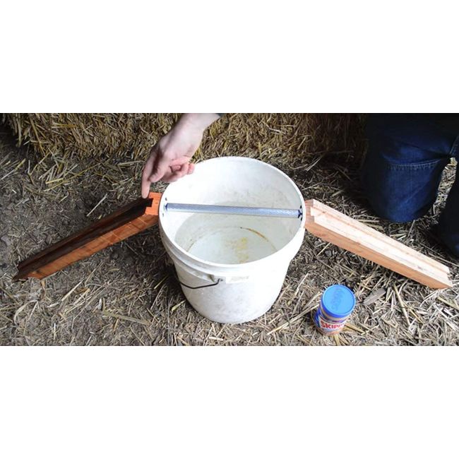 Rolling Log Bucket Mouse Trap, Made in USA