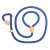 Dog Leashes for Car Ramp Blue 05