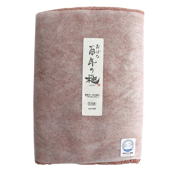 Oboro Towel, Bath Towel, Rose, 23.6 x 47.2 inches (60 x 120 cm), "Oboro Hundred Years" Superb Touch Beyond Your Imagination/Made in Japan