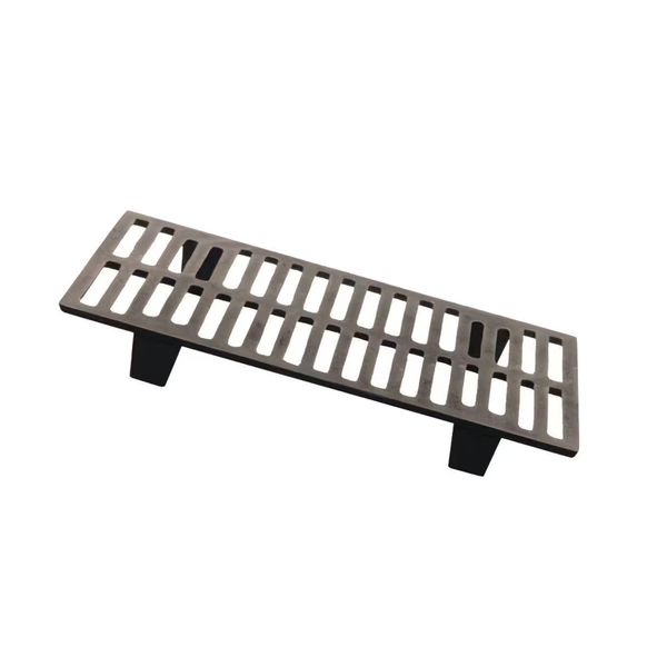 US Stove Grate 10.69 in W Heavy Duty Cast Iron for Model 2421 Elevates Fire