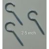 25 Screw Hooks Screw in Hook Eye Assorted Size 2.5" 2" 1.75" 1.25" 1" NEW Pack