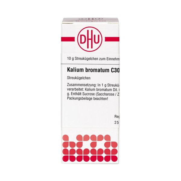 DHU Kalium bromatum C30 Streukügelchen, 10 g Globuli